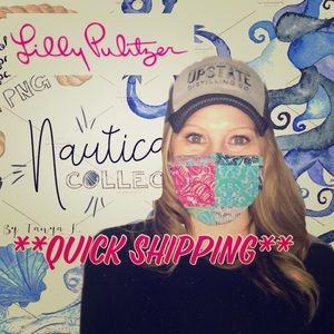 Face Mask Lily Pulitzer